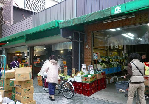 八百屋さん風の青果店