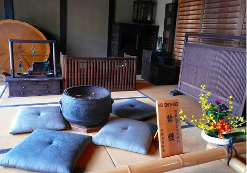 昔の酒屋の帳場