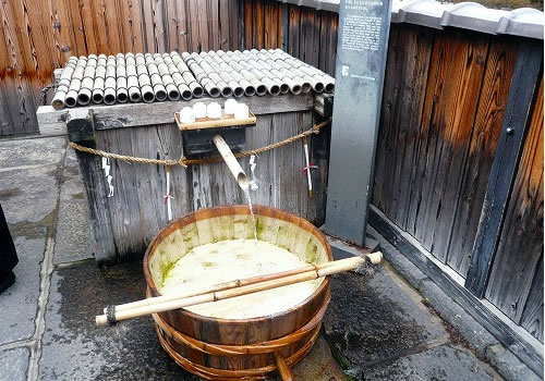 仕込み水の井戸