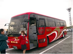 赤い岐阜バス
